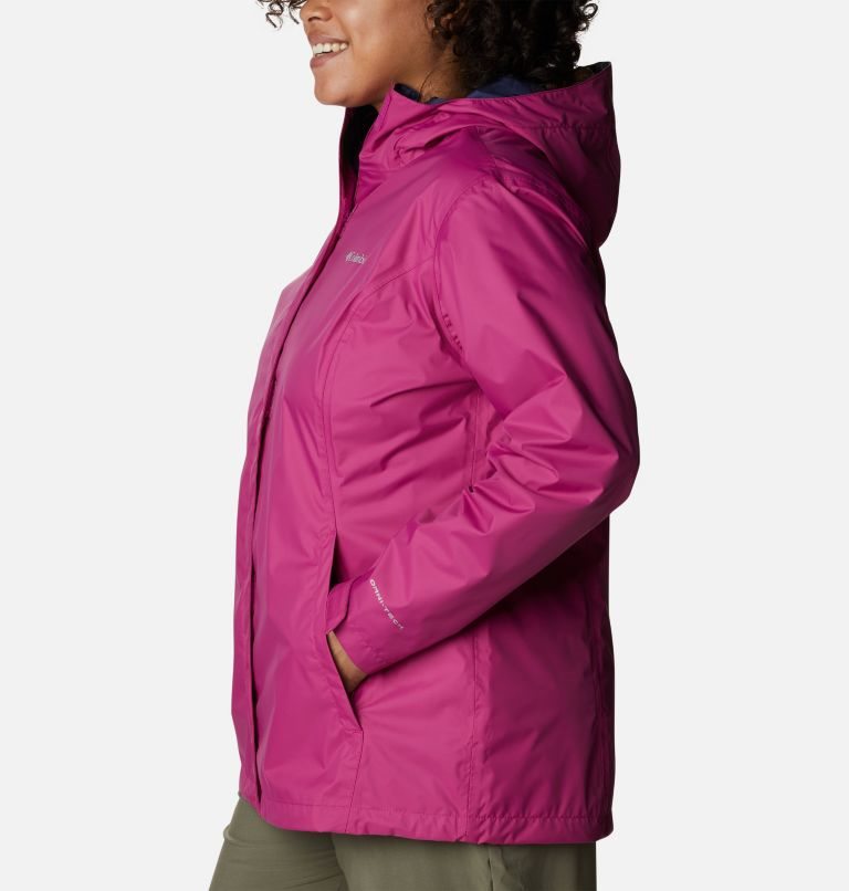 Women's Columbia Arcadia II Jackets Fuchsia | Plus Size CA-VC84L